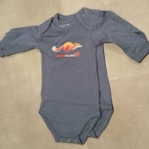 Baby rompertje blauw lange mouw