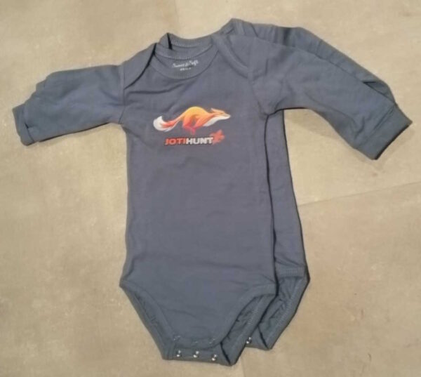 Baby rompertje blauw lange mouw