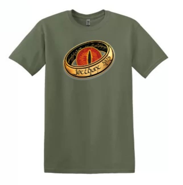 T-shirt 2025 - Lord of the Rings Groen