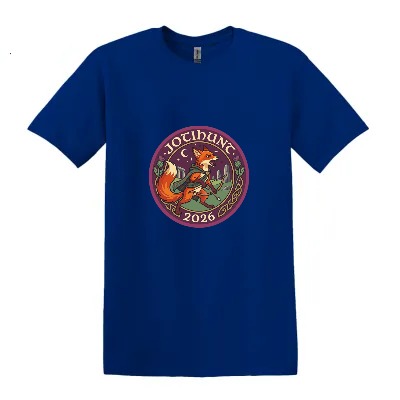 T-shirt 2026 - Brave (blauw, beperkte oplage)